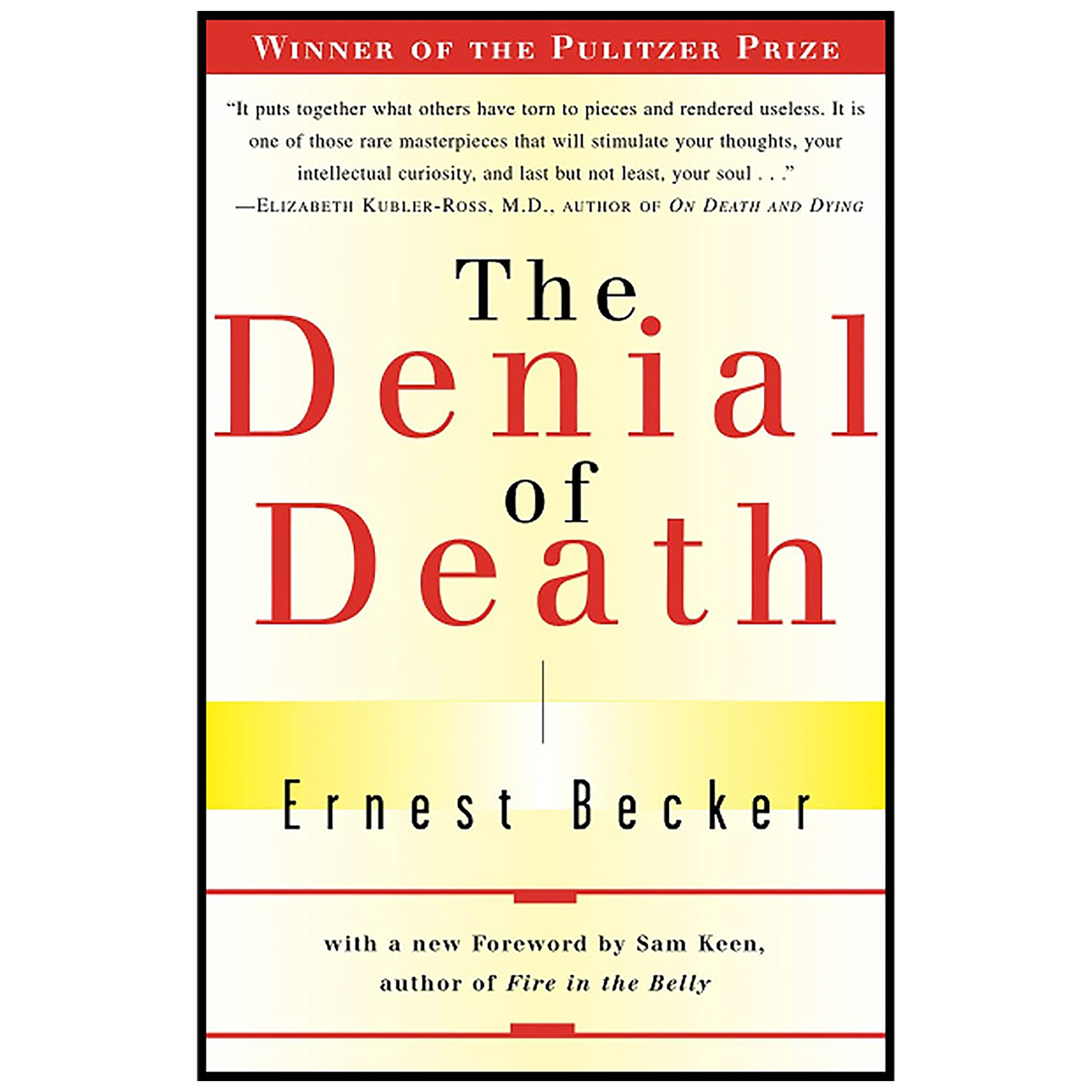 کتاب The Denial of Death اثر Ernest Becker انتشارات تاره ها