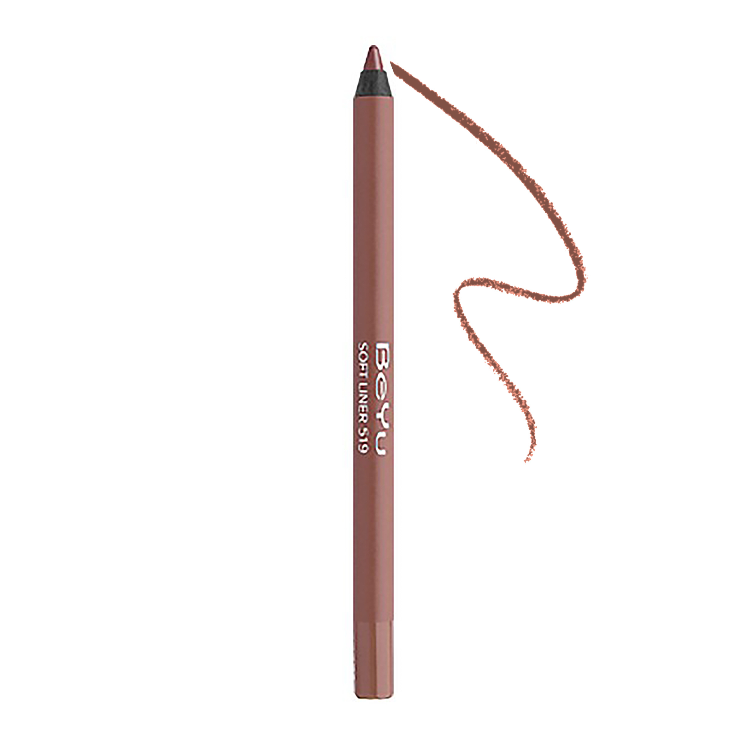 مداد لب بی یو مدل Soft Lip Liner 519