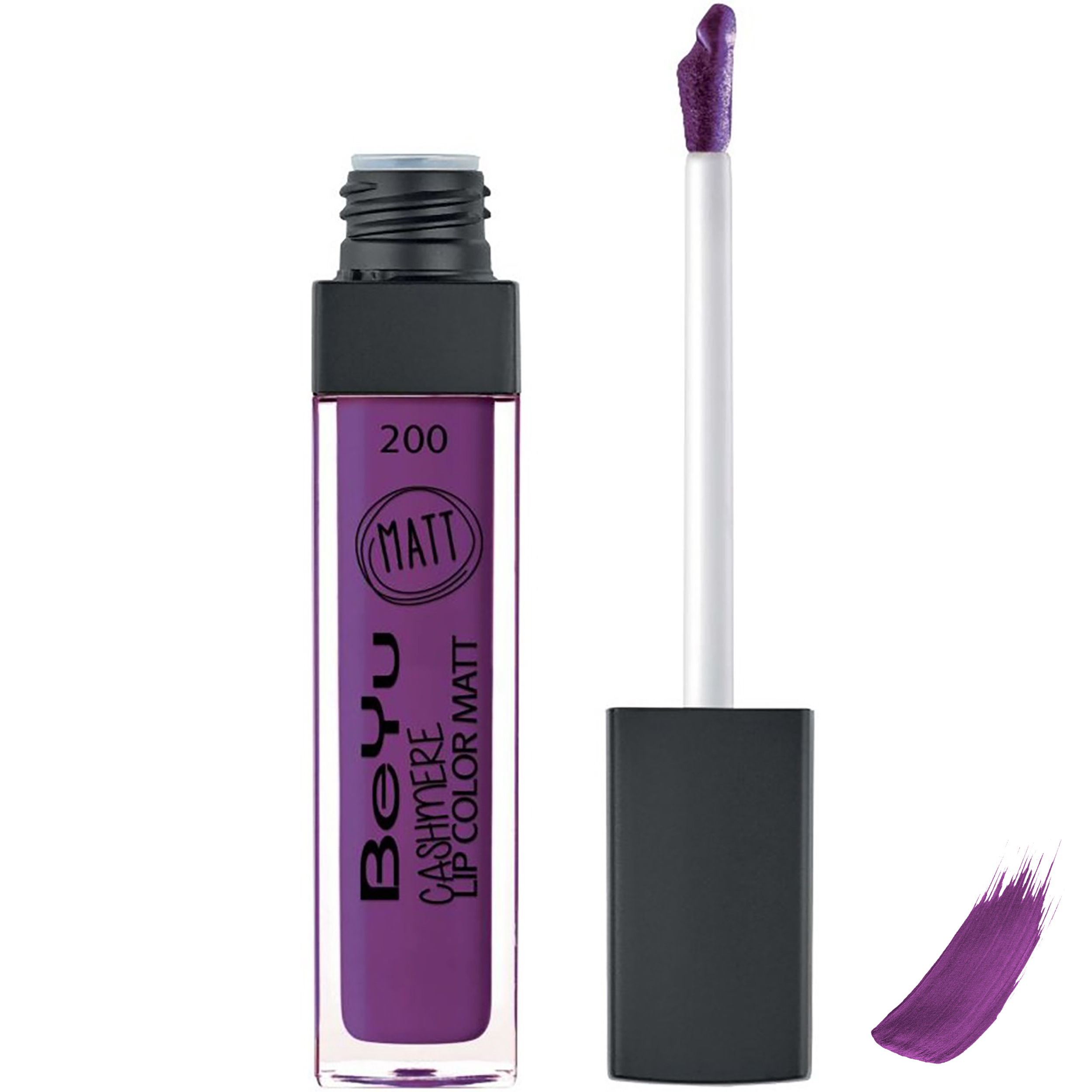 رژ لب مایع بی یو سری Cashmere Lip Color Matt شماره 200