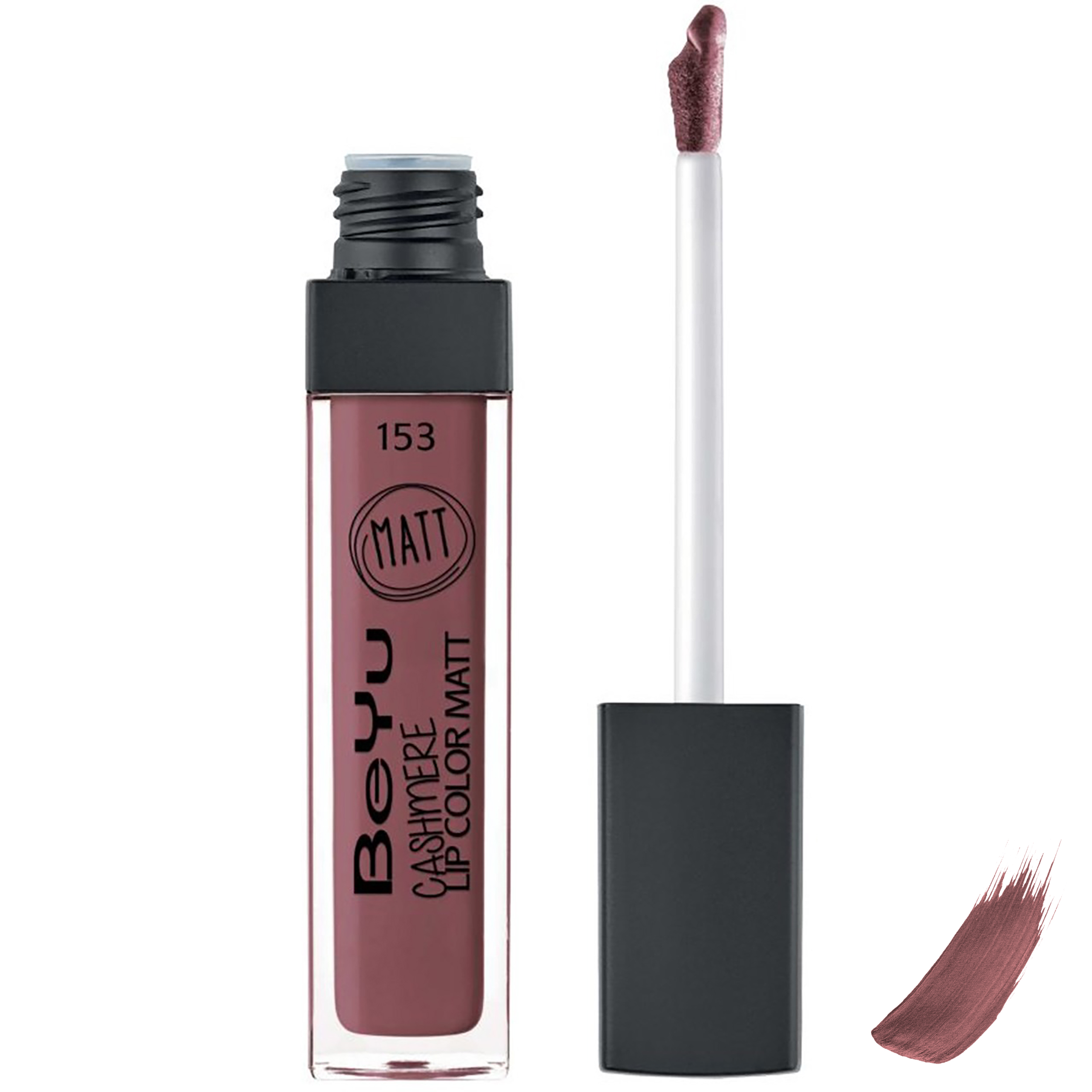 رژ لب مایع بی یو سری Cashmere Lip Color Matt شماره 153